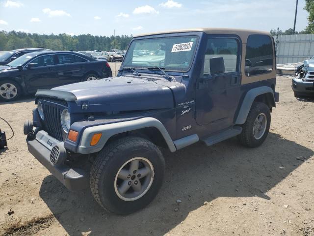 JEEP WRANGLER / 1997 with VIN 1J4FY19S9VP455418 - Photo from auction