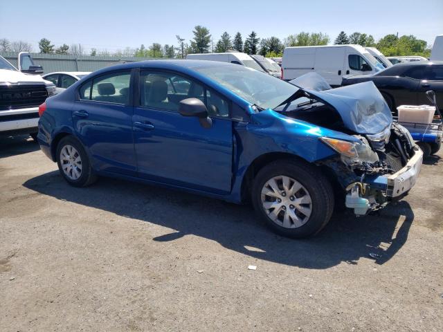 Photo 4 from auction – 2012 HONDA CIVIC LX with VIN 19XFB2F52CE322749