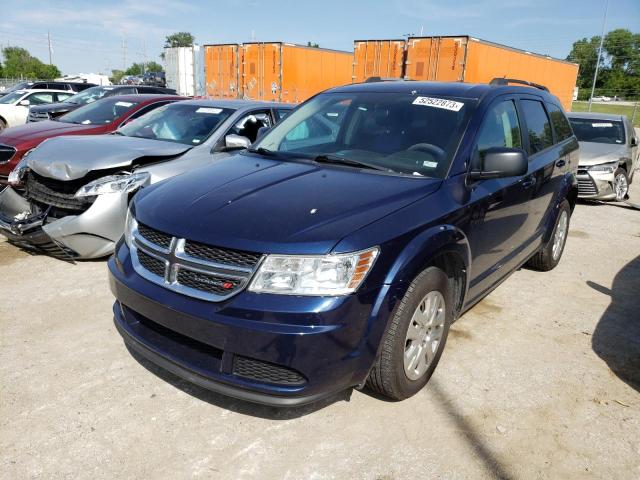 DODGE JOURNEY SE 2017 with VIN 3C4PDCAB0HT621676 - Photo from auction