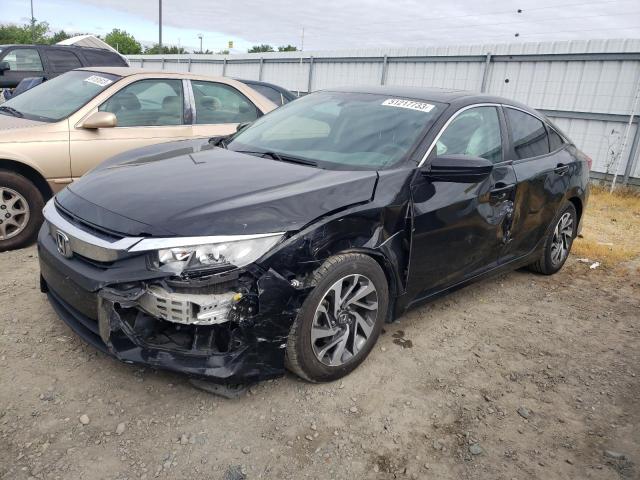 HONDA CIVIC EX 2017 with VIN 19XFC2F7XHE219472 - Photo from auction