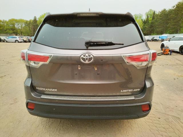 Photo 6 from auction – 2016 TOYOTA HIGHLANDER with VIN 5TDDKRFH4GS278727