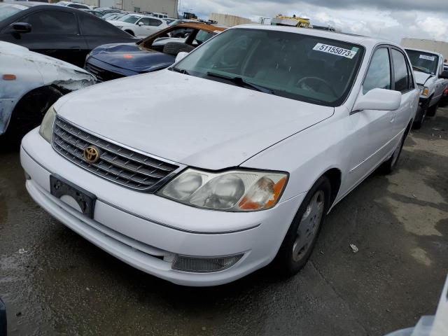TOYOTA AVALON XL 2003 with VIN 4T1BF28B83U305327 - Photo from auction