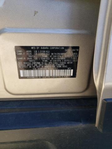 Photo 14 from auction – 2019 SUBARU OUTBACK 2. with VIN 4S4BSANC7K3353151