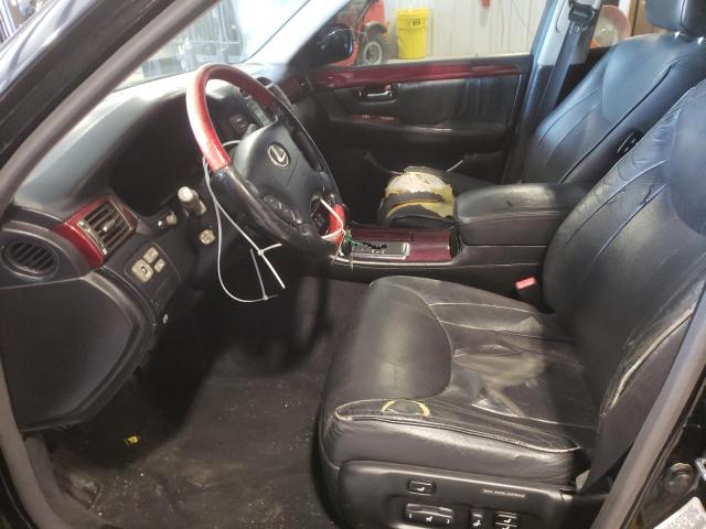 Photo 7 from auction – 2001 LEXUS LS 430 with VIN JTHBN30F910002555