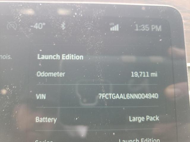 Photo 9 from auction – 2022 RIVIAN R1T LAUNCH with VIN 7FCTGAAL6NN004940