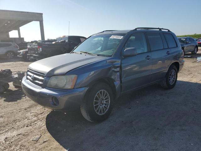 TOYOTA HIGHLANDER 2002 with VIN JTEGD21A120042987 - Photo from auction