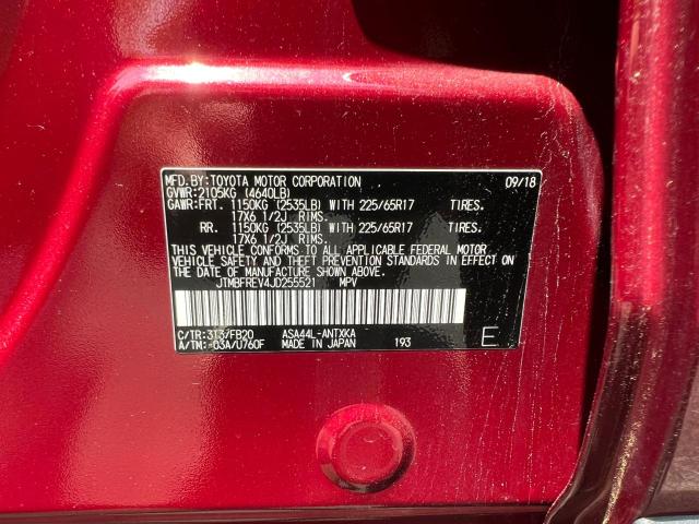 Photo 10 from auction – 2018 TOYOTA RAV4 LE with VIN JTMBFREV4JD255521