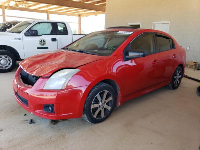NISSAN SENTRA 2.0 2012 with VIN 3N1AB6AP2CL639567 - Photo from auction