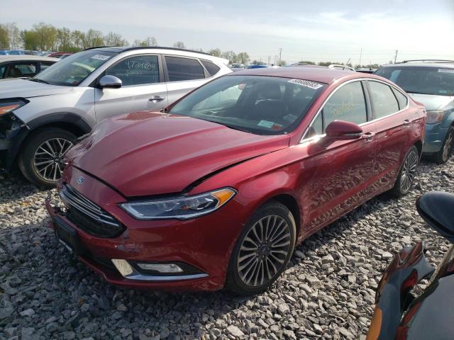 Photo 1 from auction – 2017 FORD FUSION SE with VIN 3FA6P0T93HR194007