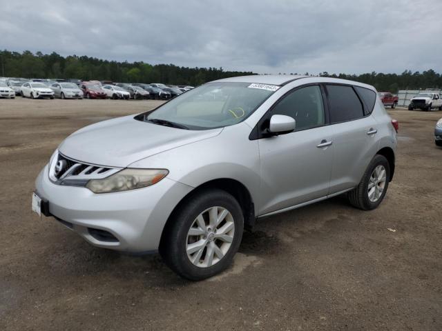 NISSAN MURANO S 2011 with VIN JN8AZ1MW0BW150189 - Photo from auction