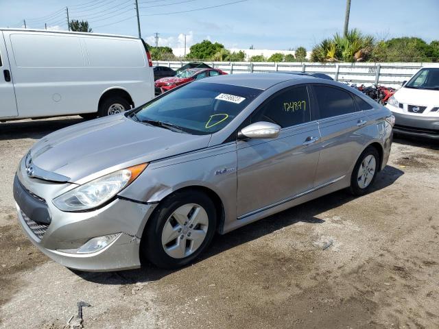 HYUNDAI SONATA HYB 2012 with VIN KMHEC4A45CA031325 - Photo from auction