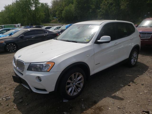 BMW X3 XDRIVE2 2013 with VIN 5UXWX9C57D0D04645 - Photo from auction