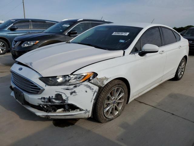 FORD FUSION SE 2017 with VIN 3FA6P0HD9HR314230 - Photo from auction