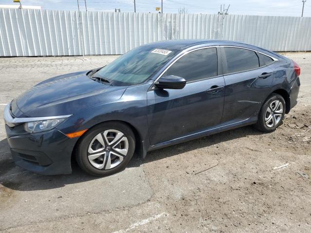 HONDA CIVIC LX 2018 with VIN 19XFC2F51JE007516 - Photo from auction