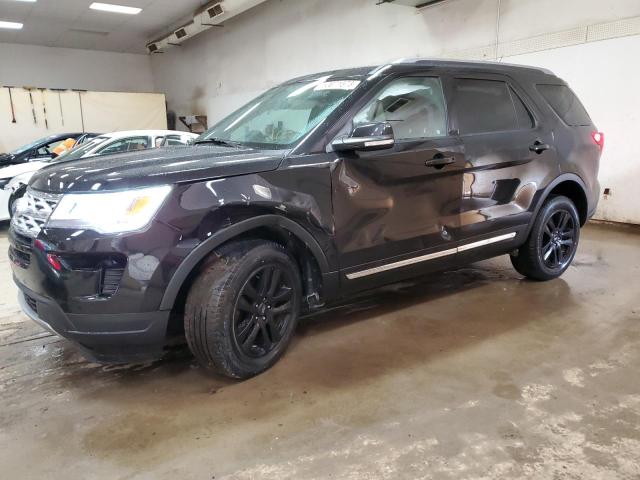 FORD EXPLORER X 2018 with VIN 1FM5K8D87JGC68417 - Photo from auction