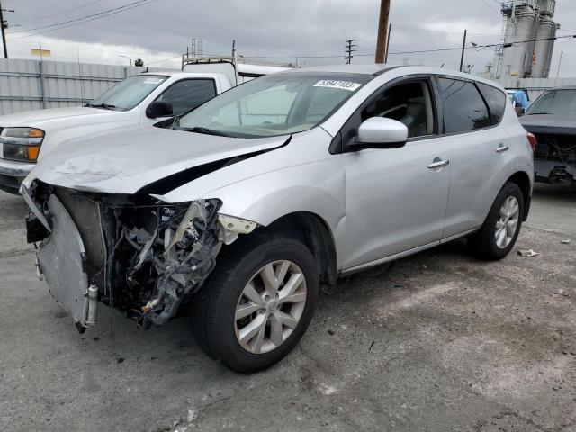 NISSAN MURANO S 2011 with VIN JN8AZ1MU5BW050376 - Photo from auction