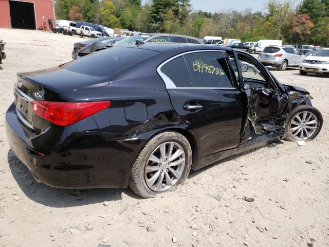Photo 3 from auction – 2014 INFINITI Q50 BASE with VIN JN1BV7AR9EM698658