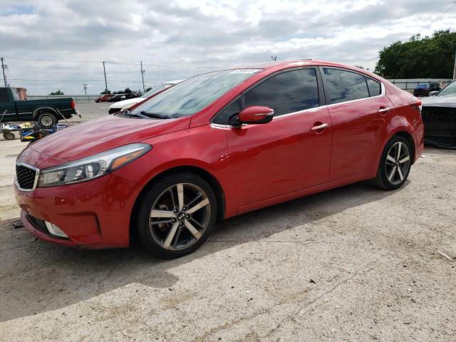 KIA FORTE EX 2017 with VIN 3KPFL4A83HE086601 - Photo from auction