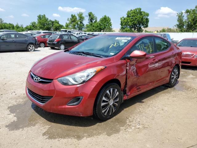 HYUNDAI ELANTRA GL 2013 with VIN KMHDH4AE2DU548331 - Photo from auction
