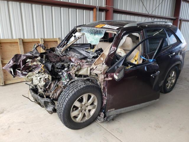 Photo 1 from auction – 2013 KIA SORENTO LX with VIN 5XYKTDA28DG338480