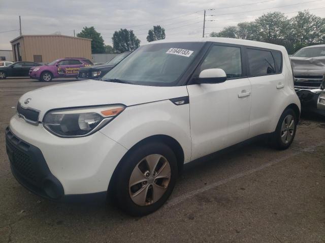 KIA SOUL 2014 with VIN KNDJN2A21E7076228 - Photo from auction