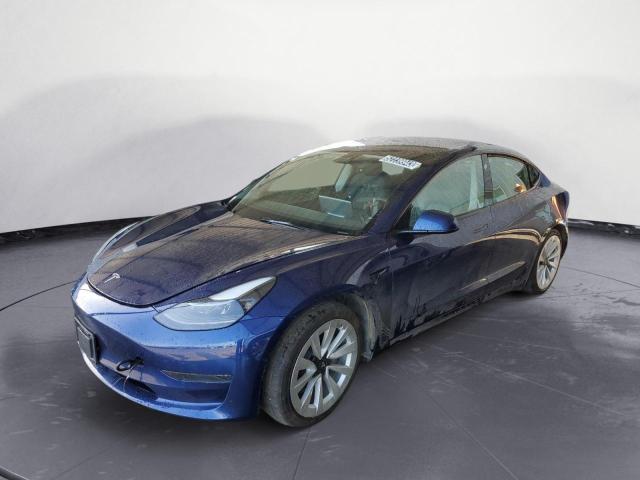 TESLA MODEL 3 2022 with VIN 5YJ3E1EA5NF143203 - Photo from auction