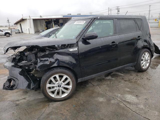 KIA SOUL + 2018 with VIN KNDJP3A57J7528655 - Photo from auction