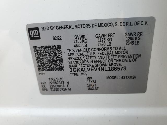 Photo 14 from auction – 2022 GMC TERRAIN SL with VIN 3GKALVEV4NL186573