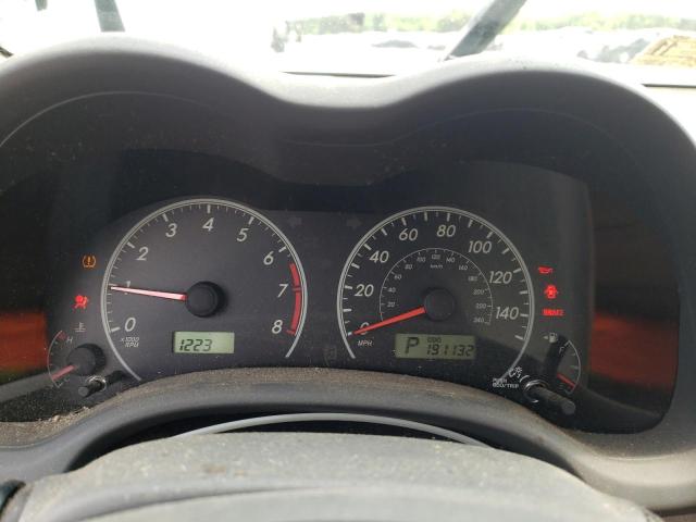 Photo 9 from auction – 2009 TOYOTA COROLLA BA with VIN JTDBL40E599061730