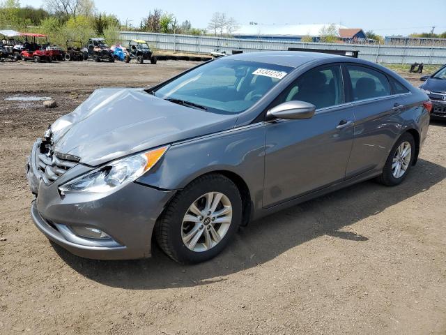 HYUNDAI SONATA GLS 2013 with VIN 5NPEB4AC1DH709898 - Photo from auction
