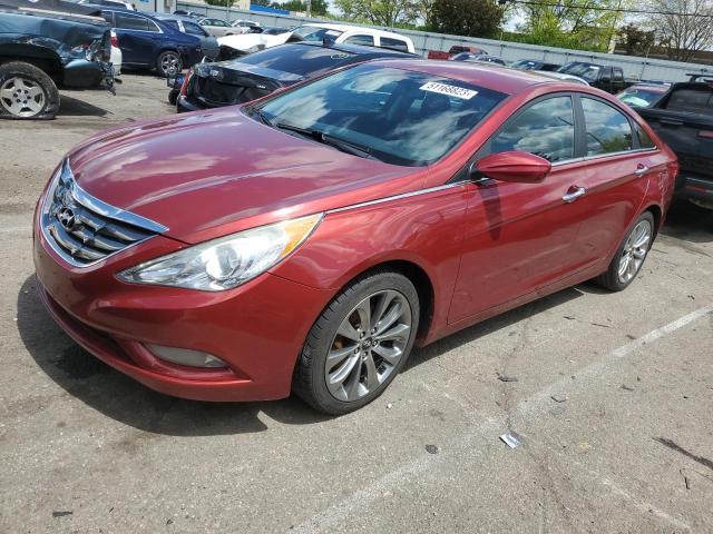 HYUNDAI SONATA SE 2013 with VIN 5NPEC4AC8DH655903 - Photo from auction