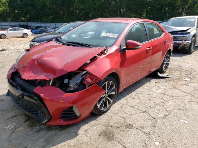 TOYOTA COROLLA L 2017 with VIN 2T1BURHE5HC779706 - Photo from auction