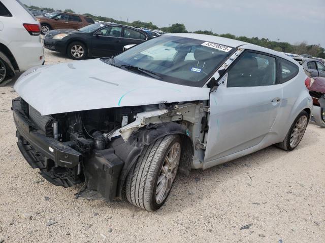 HYUNDAI VELOSTER 2014 with VIN KMHTC6AD0EU213986 - Photo from auction