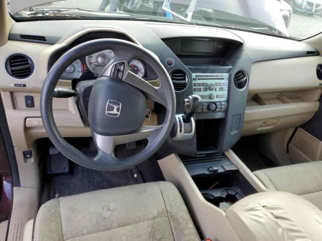 Photo 8 from auction – 2011 HONDA PILOT LX with VIN 5FNYF3H24BB003187