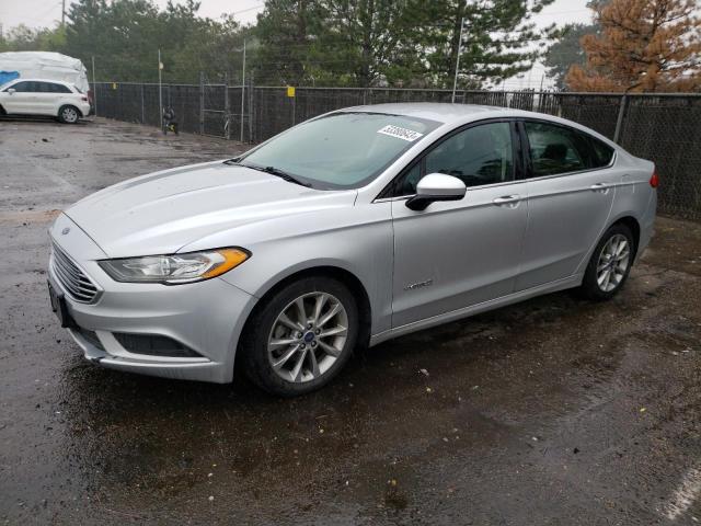 FORD FUSION SE 2017 with VIN 3FA6P0LU9HR385550 - Photo from auction