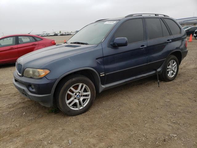BMW X5 3.0I 2005 with VIN 5UXFA13555LU49537 - Photo from auction
