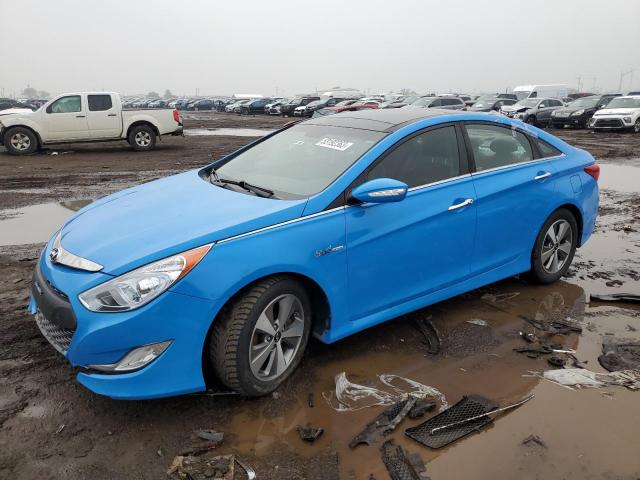 HYUNDAI SONATA HYB 2012 with VIN KMHEC4A42CA045988 - Photo from auction