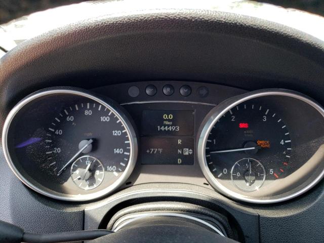 Photo 9 from auction – 2009 MERCEDES-BENZ ML with VIN 4JGBB25E89A520825