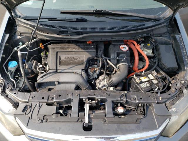 Photo 11 from auction – 2012 HONDA CIVIC HYBR with VIN JHMFB4F37CS006317