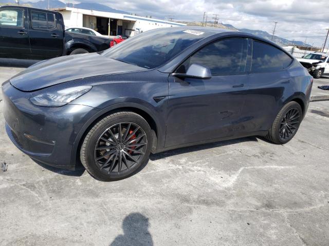 TESLA MODEL Y 2021 مع رقم تعريف المركبة 5YJYGDEE4MF119204 - صورة من المزاد