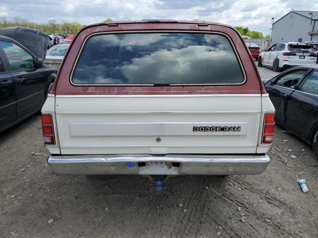 Photo 6 from auction – 1985 DODGE RAMCHARGER with VIN 1B4GW12T4FS525132