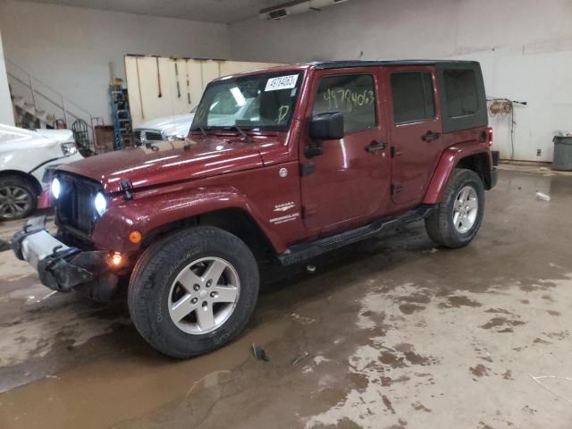 JEEP WRANGLER U 2008 with VIN 1J4GA59188L643480 - Photo from auction