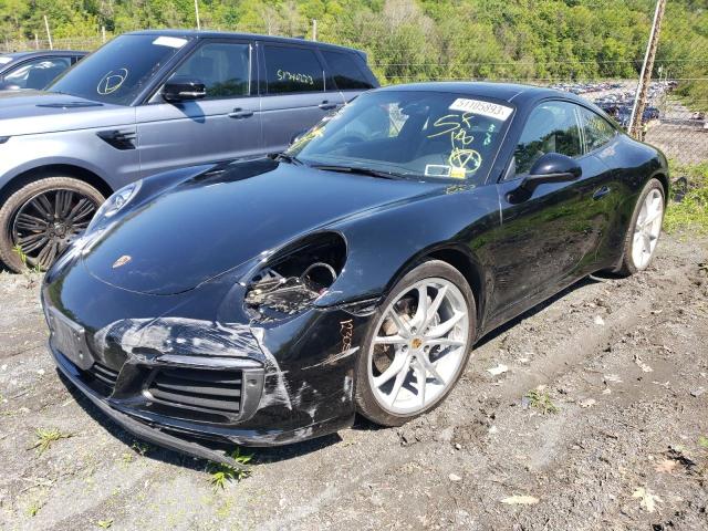 PORSCHE 911 CARRER 2018 with VIN WP0AA2A93JS106166 - Photo from auction