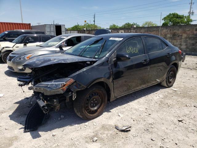 TOYOTA COROLLA L 2018 with VIN 5YFBURHE2JP769494 - Photo from auction