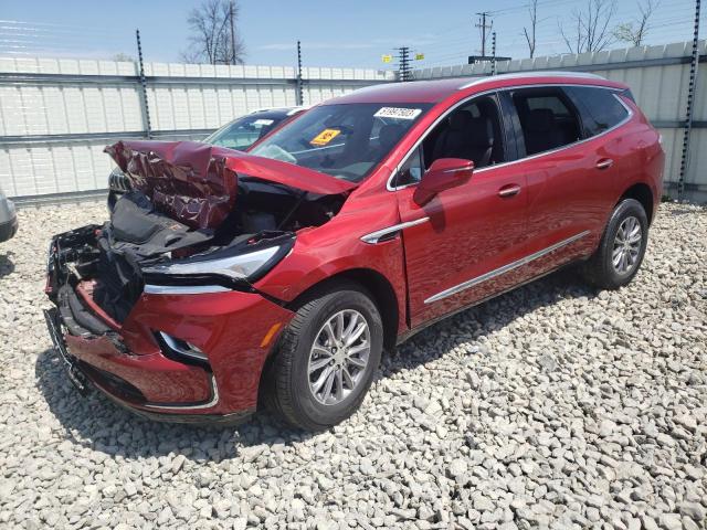 BUICK ENCLAVE PR 2022 with VIN 5GAEVBKW2NJ141367 - Photo from auction