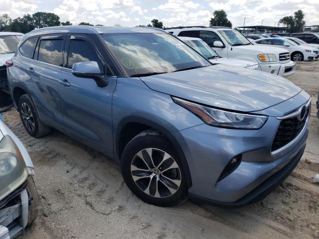 Photo 4 from auction – 2020 TOYOTA HIGHLANDER with VIN 5TDGZRAH0LS024748