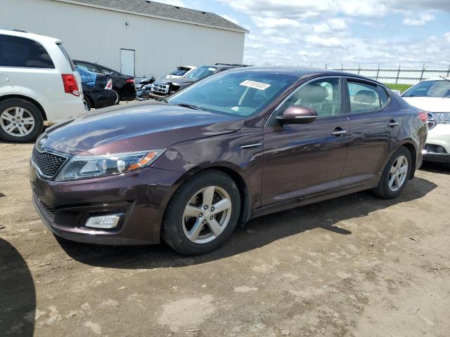 KIA OPTIMA LX 2015 with VIN 5XXGM4A79FG414147 - Photo from auction