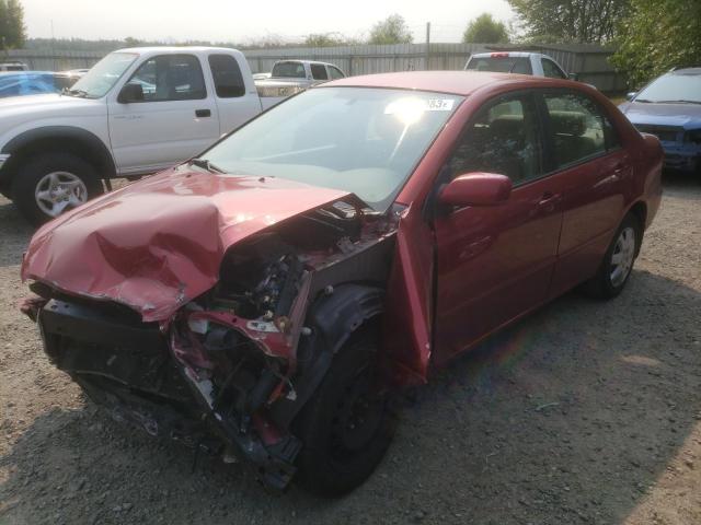 TOYOTA COROLLA CE 2008 with VIN 2T1BR32EX8C886774 - Photo from auction