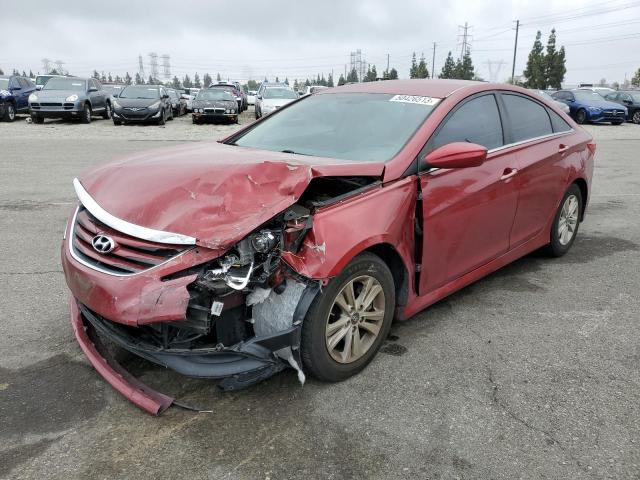HYUNDAI SONATA GLS 2014 with VIN 5NPEB4AC5EH873494 - Photo from auction