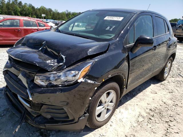 CHEVROLET TRAX LS 2020 with VIN KL7CJKSB3LB043175 - Photo from auction